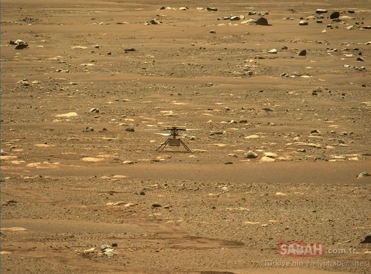NASA açıkladı! Mars’ta 2 km’ye yakın uçmayı başardı!
