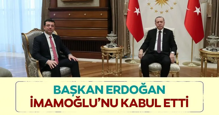 Son dakika: Başkan Erdoğan’ın İmamoğlu’nu kabulü sona erdi