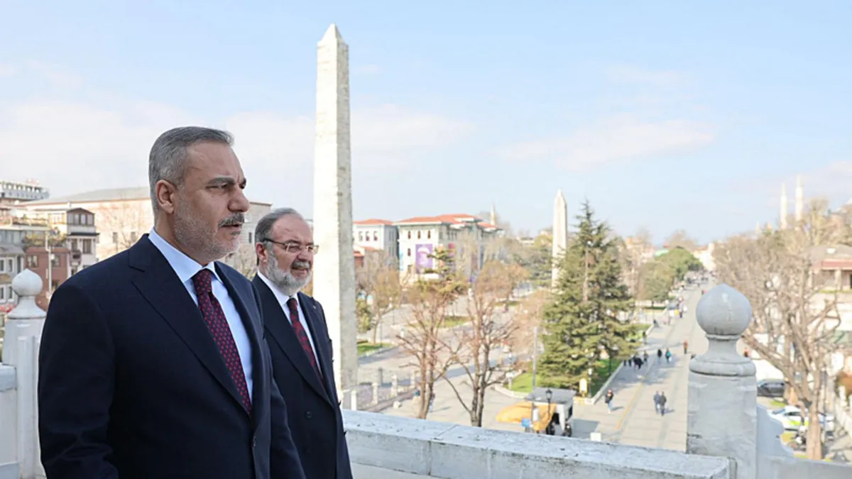 Bakan Fidan, Prof. Dr. Mehmet Görmez’i ziyaret etti! Bakan Fidan, Prof. Dr. Mehmet Görmez’i ziyaret etti!