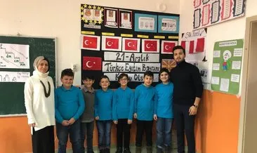Balkanlı miniklerden Başkan Erdoğan’a şiir