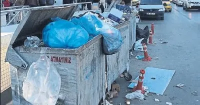 Karabağlar’da çöp dağları