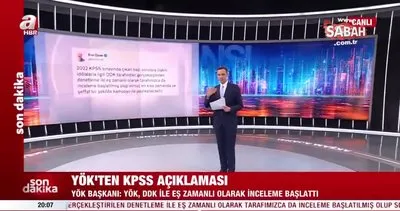 YÖK Başkanı Özvar’dan KPSS açıklaması