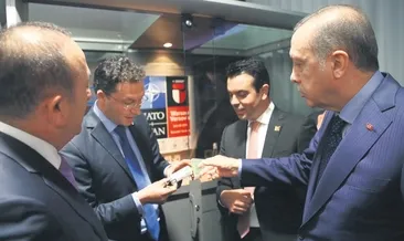 Erdoğan’dan ‘Yaşam için bir söz’ sergisi