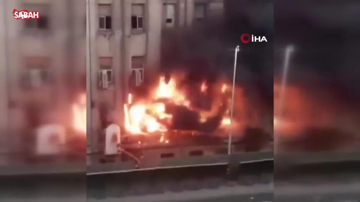Kahire'de telekomünikasyon şirketi binasında yangın: 4 ölü, 22 yaralı | Video