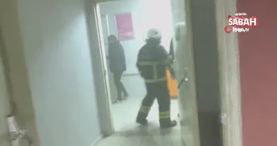 Psikiyatri hastası, hastanede kaldığı odayı ateşe verdi | Video
