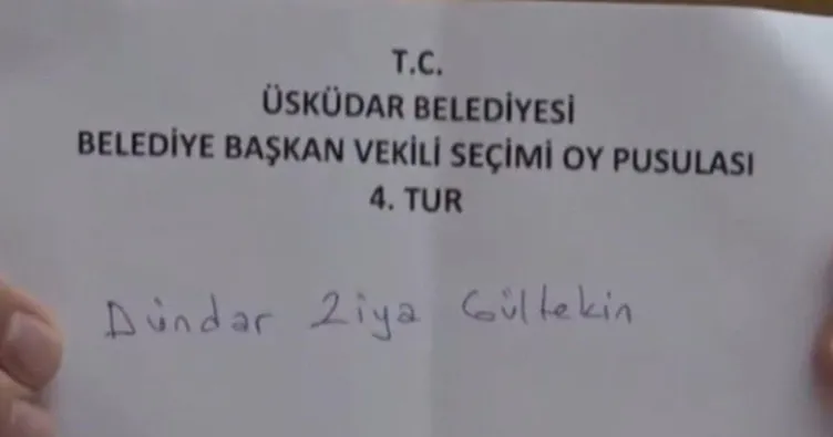 Üsküdar Meclisi’nde sayım usulsüzlüğü