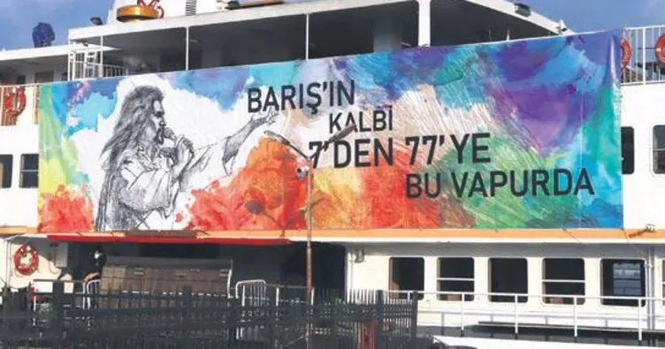 Barış Manço anısına 20’nci vapur seferi