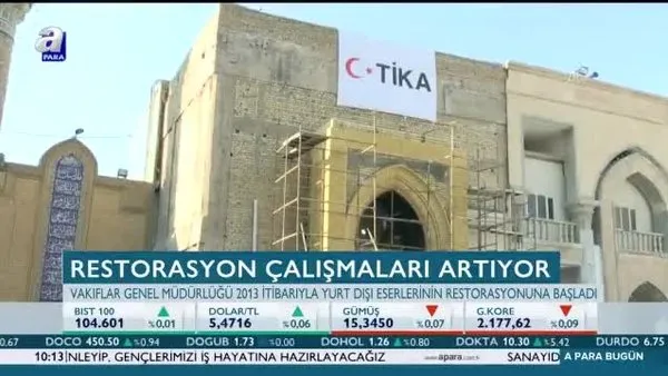 Restorasyon çalışmaları artıyor