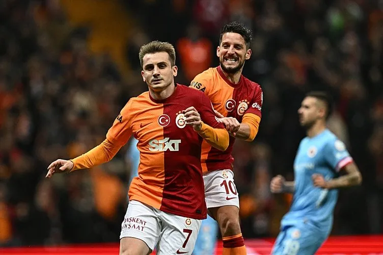 Son dakika haberi: Galatasaray VAR sonrası penaltı kazandı! Antalyasporlu futbolcular isyan etti...
