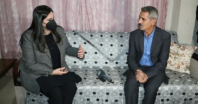 AK Parti’li Sarıeroğlu, İYİ Partili Türkkan’ın küfür ettiği şehit ailesini ziyaret etti