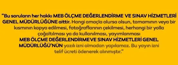LGS soru ve cevapları SABAH TV’de: Uzman isimler soruları canlı yayında çözdü