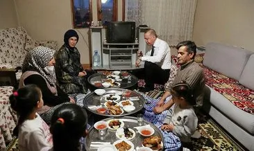 Başkan Erdoğan sürpriz iftar ziyaretinde bulunmuştu! Doğan ailesi o özel anları SABAH’a anlattı
