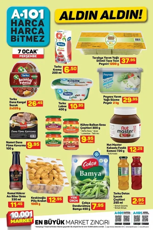 A101 7 Ocak 2021 Perşembe aktüel ürünler kataloğu ile dev indirimleri kaçırmayın! Haftanın A101 aktüel ürünler kataloğu yine dopdolu!