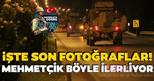 Suriye sınırına askeri sevkiyat sürüyor!