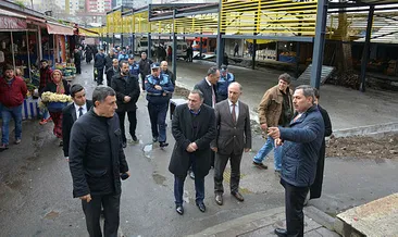 Başkan Uysal Pazarcı esnafıyla buluştu