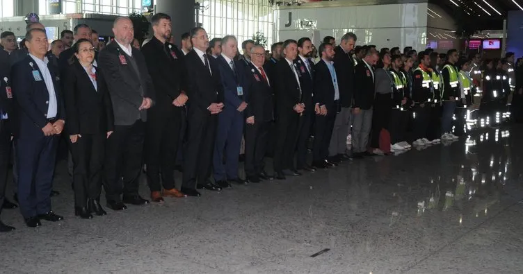 İstanbul Havalimanı’nda ATA’ ya saygı