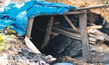 5 kaçak maden ocağı imha edildi
