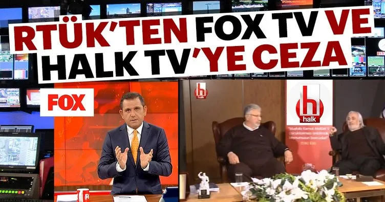 RTÜK'ten FOX Tv ve Halk Tv'ye ceza