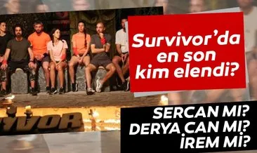 Survivor son bölümde kim elendi? Survivor 2020 ünlüler takımına veda eden isim kim oldu? İşte elenen kişi!