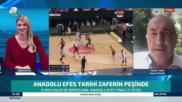 Murat Didin: Euroleague finalinde favori Anadolu Efes