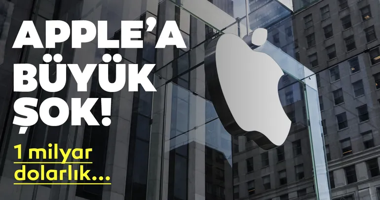 Apple’a 1 milyar dolarlık dava şoku!