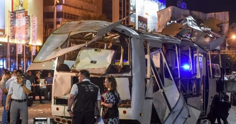 Rusya’da korkunç anlar! Yolcu otobüsü böyle patladı