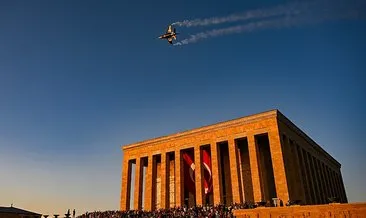SOLOTÜRK'ten nefes kesen gösteri! Büyük Zafer'in 103. yılına özel Gök Vatan'da 'saygı uçuşu' #ankara
