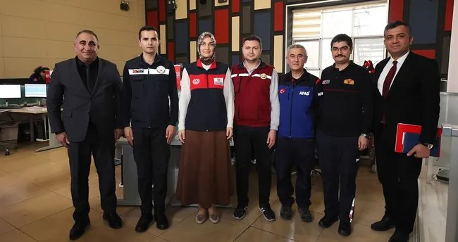 Afyon Valisi Yiğitbaşı, 112 Acil Çağrı Merkezini ziyaret etti