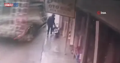 Manisa’da korku dolu anlar kamerada! Lise öğrencisi ölümden döndü