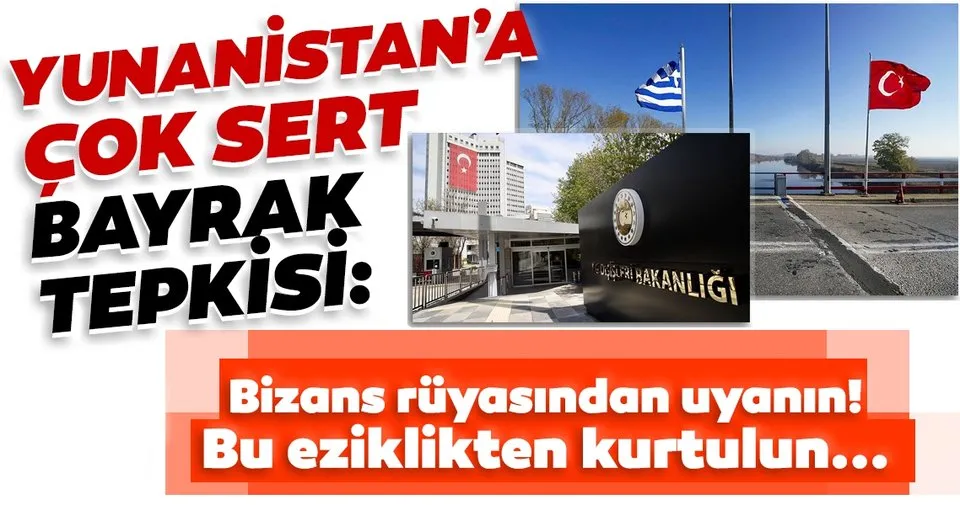 Son Dakika Disisleri Bakanligi Ndan Yunanistan Da Turk Bayragi Yakilmasina Cok Sert Tepki Son Dakika Haberler