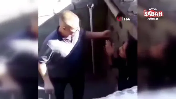 Şanlıurfa'da abisinin biri resmi diğerleri dini nikahlı 3 karısını dövüp bıçakla saldıran zanlı kamerada!