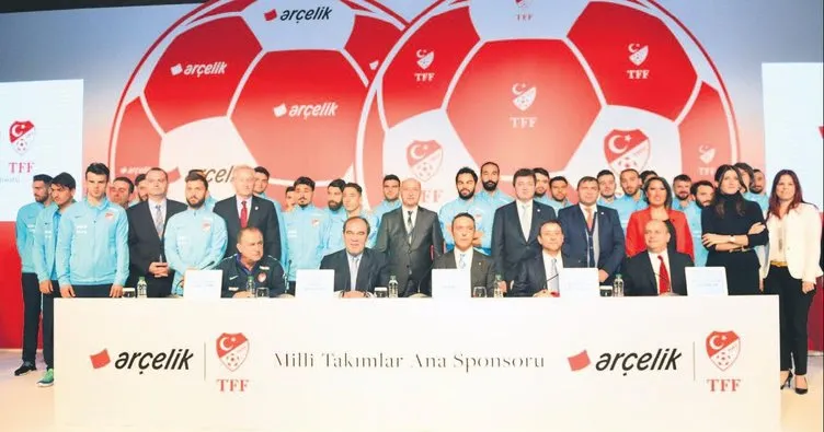 Milli Takımlar’ın ana sponsoru Arçelik