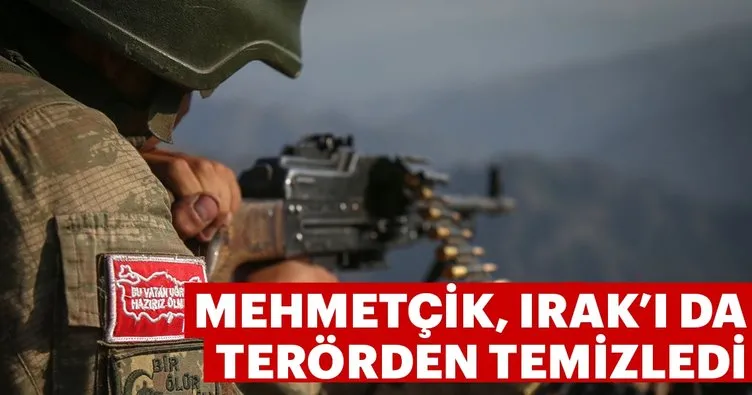 Mehmetçik, Irak’ı da terörden temizledi