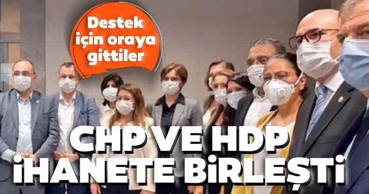 CHP ve HDP’den ihanete destek!