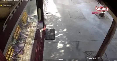 Gaziosmanpaşa’da Salvador Dali maskesiyle soygun girişimi kamerada | Video