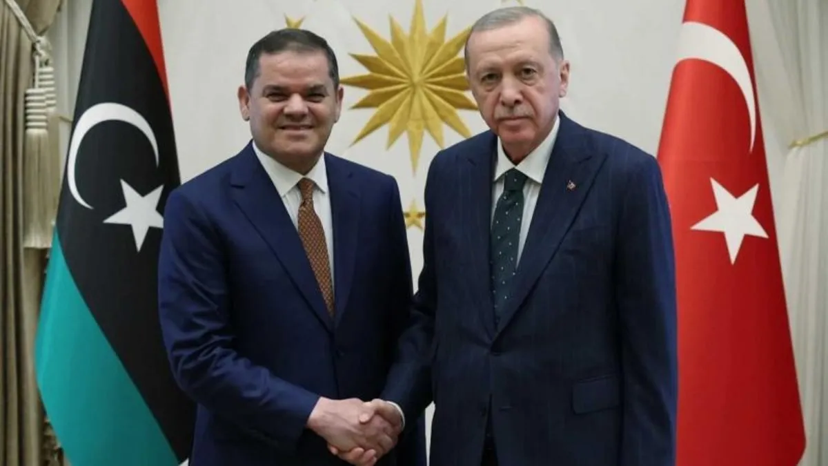 SON DAKİKA… Başkan Recep Tayyip Erdoğan Libya Başbakanı Abdülhamid Dibeybe ile görüştü SON DAKİKA… Başkan Recep Tayyip Erdoğan Libya Başbakanı Abdülhamid Dibeybe ile görüştü