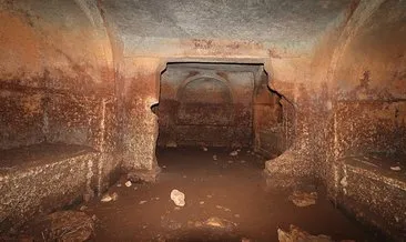 Halfeti’de kaya mezarı keşfi #sanliurfa