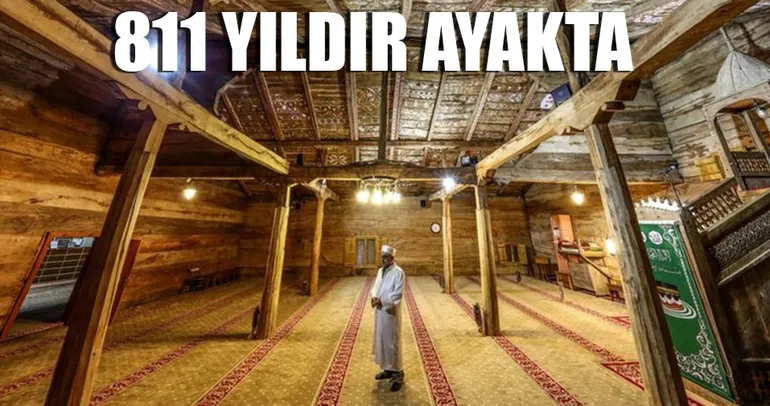 'Çivisiz cami' 811 yıldır ayakta