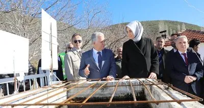 Afyon Valisi Yiğitbaşı Dinar’da köy ziyareti yaptı
