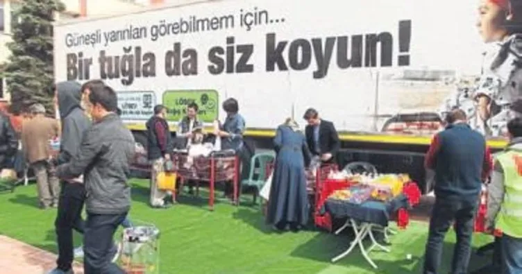 Antalya’da ailelere LÖSEV yardımı