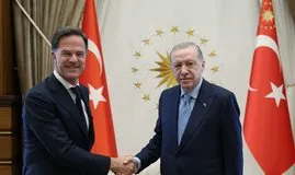 Başkan Erdoğan Rutte’yi kabul etti