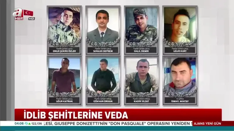 İdlib şehitlerine son veda! | Video