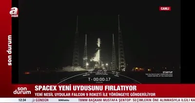 SpaceX uzaya yeni Starlink uydusu gönderdi | Video