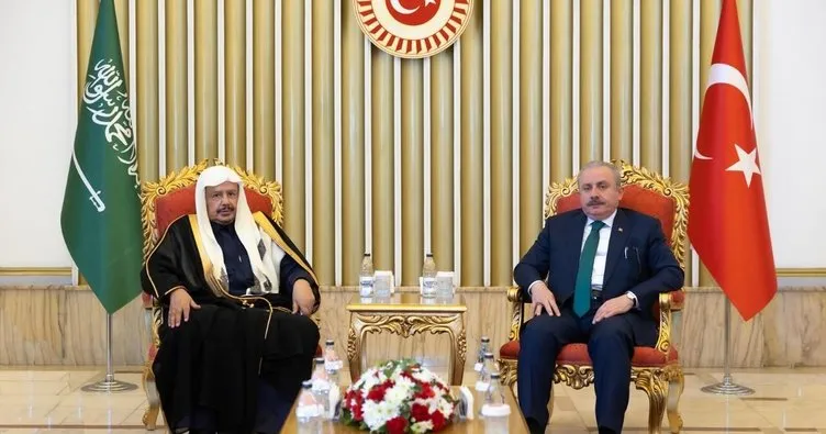 TBMM Başkanı Şentop, Suudi Arabistanlı mevkidaşı ile görüştü