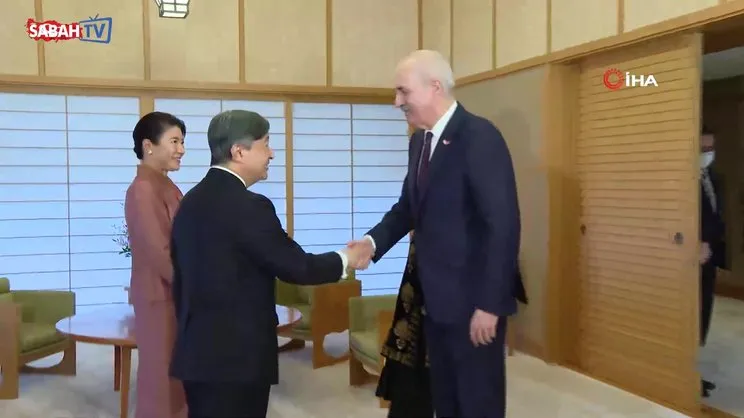 TBMM Başkanı Kurtulmuş, Japonya İmparatoru Naruhito tarafından kabul edildi | Video
