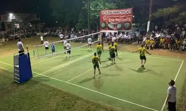 Düzce’nin Bayramcı köyünde düzenlenen Voleybol Turnuvası büyük alkış topladı