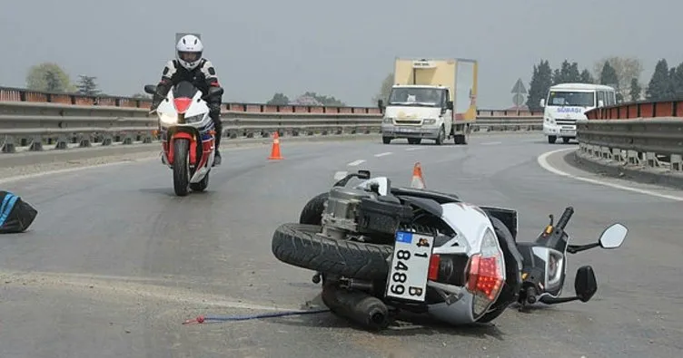 TIR’ın çarptığı motosikletin sürücüsü öldü