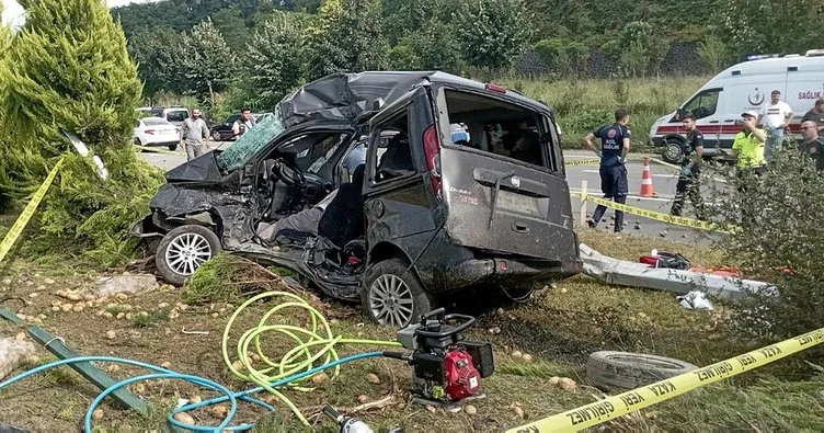 Giresun’da feci kaza! 2 kişi hayatını kaybetti