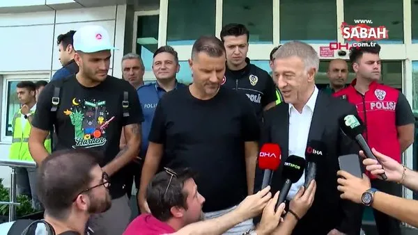 Maxi Gomez, Trabzonspor için İstanbul'da | Video