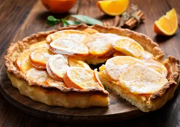 Çay saatlerinin yıldızı: Portakallı tart tarifi